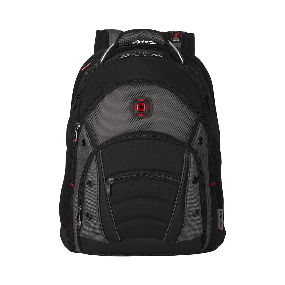 Mochila de viaje Synergy, para laptop de 16", 600635, color negro, tecnología Air Flow, tecnología Shock absorbing