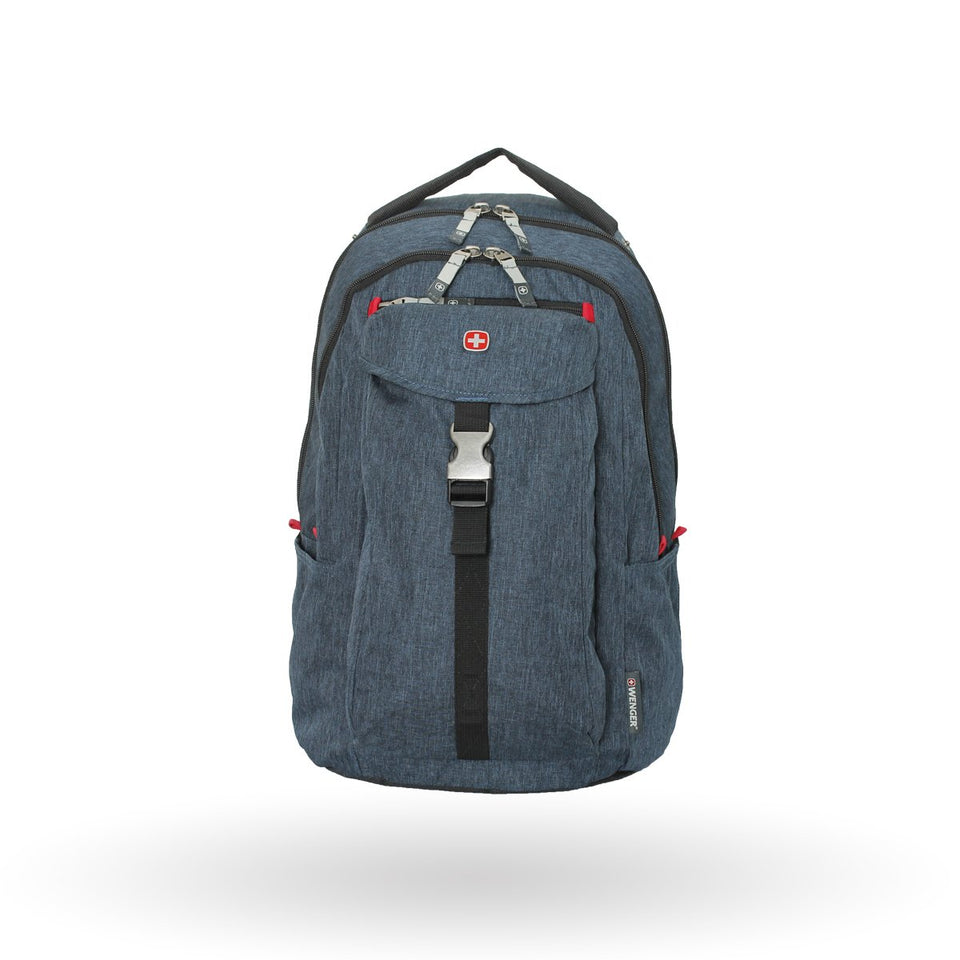 Mochila Wenger Chasma, para laptop de 16", mochila azul, 602385, Sistema Pass-Thru