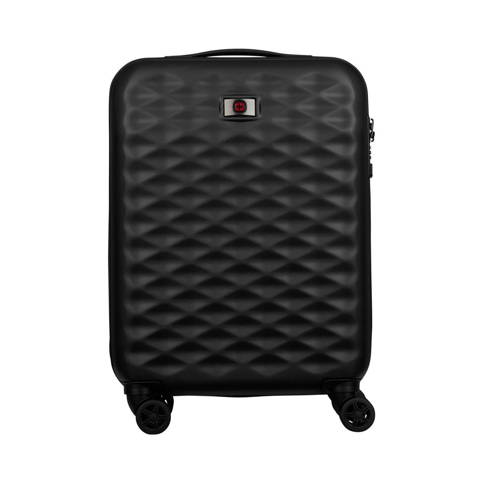 Maleta de viaje Lumen Wenger 20", maleta rígida negra, 604336