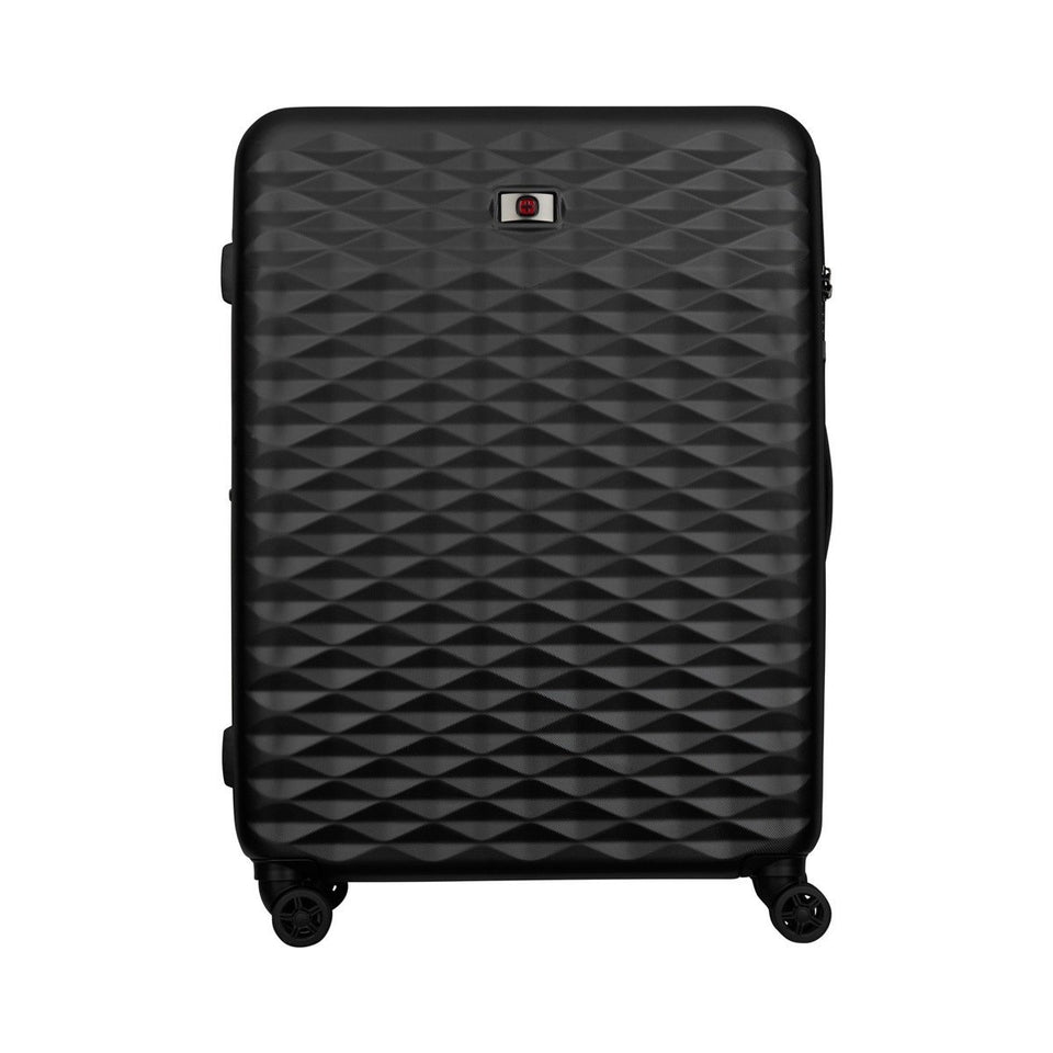 Maleta de viaje Lumen Wenger 28", maleta rígida negra, 604342