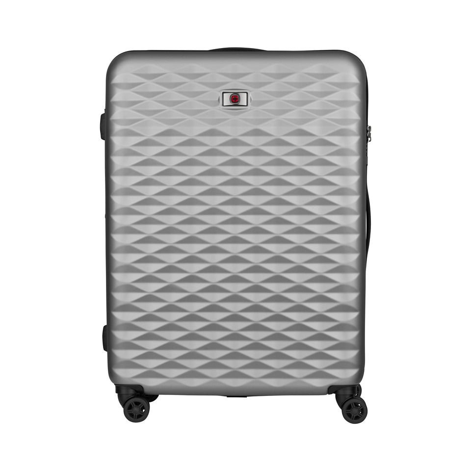 Maleta de viaje Lumen Wenger 28", maleta rígida plata, 604344