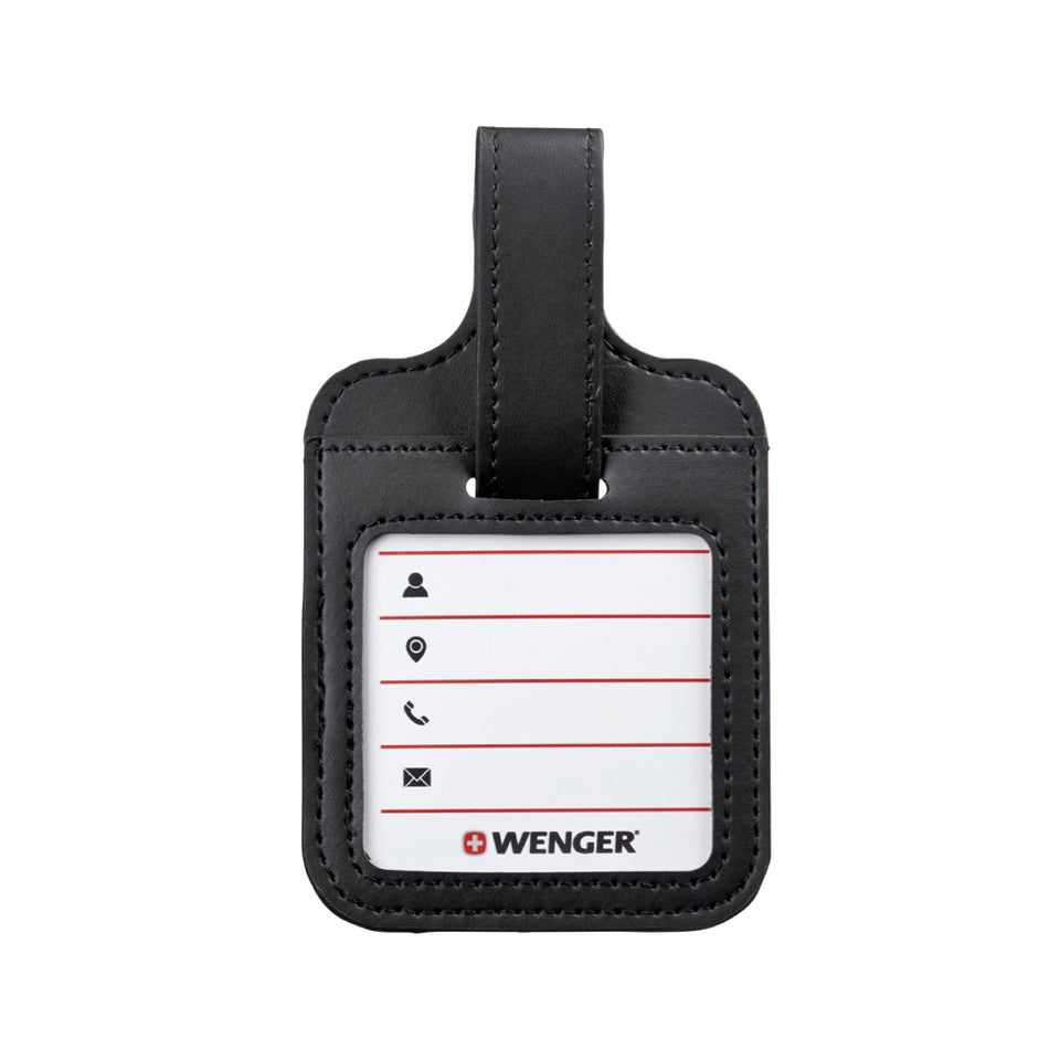 Identificador de Equipaje Cuadrado Wenger, 604547, Color Negro