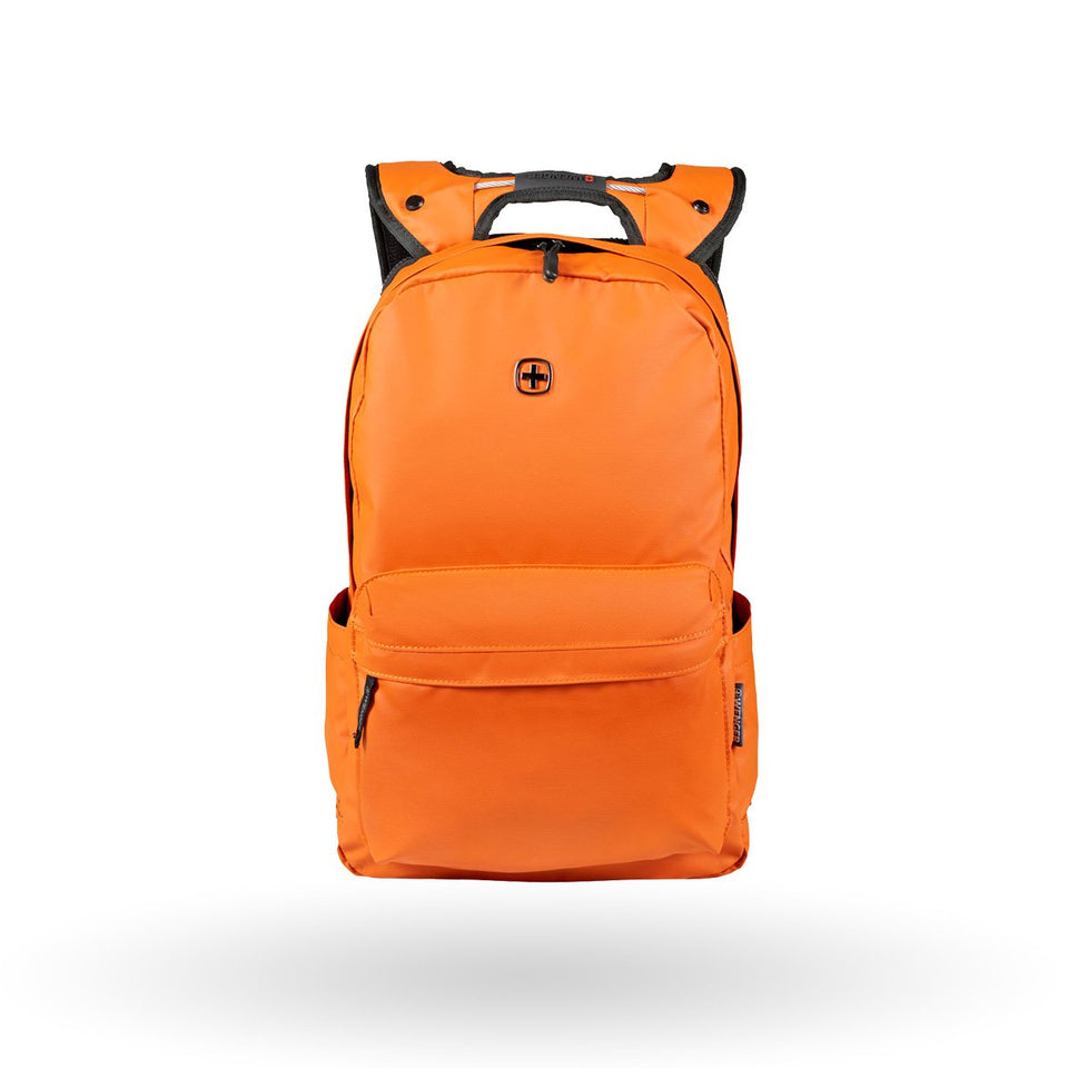 Mochila Wenger Photon, para laptop de 14", 605095, color naranja, repelente al agua