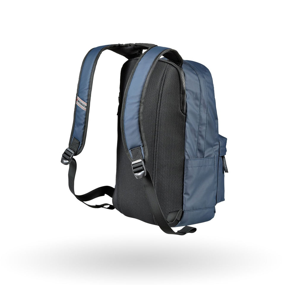 Mochila Wenger Photon, para laptop de 14", 605096, mochila azul, repelente al agua, sistema Pass-Thru.