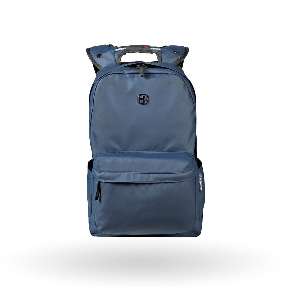 Mochila Wenger Photon, para laptop de 14", 605096, mochila azul, repelente al agua, sistema Pass-Thru.