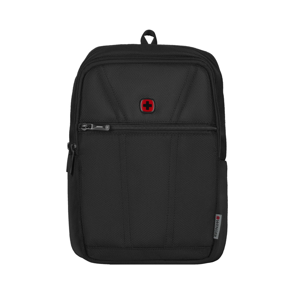 Mini bandolera vertical Wenger, para tablet de 8", 610178, bolso negro