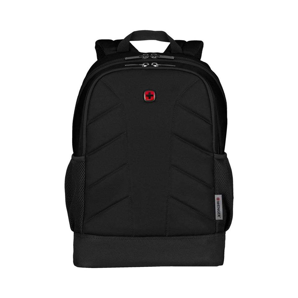 Mochila Wenger porta laptop Quadma, para laptop de 16", 610202, mochila negra