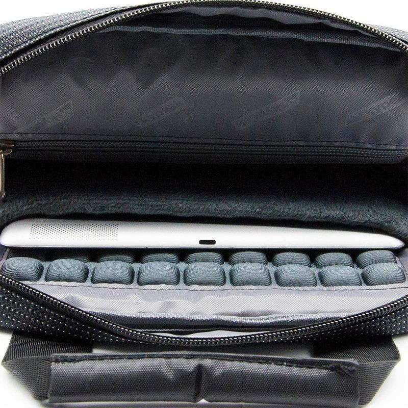 Skypeak Maletin Vertical 10,2puLG, Int. Burbuja Protectora/DOTMV-110GR