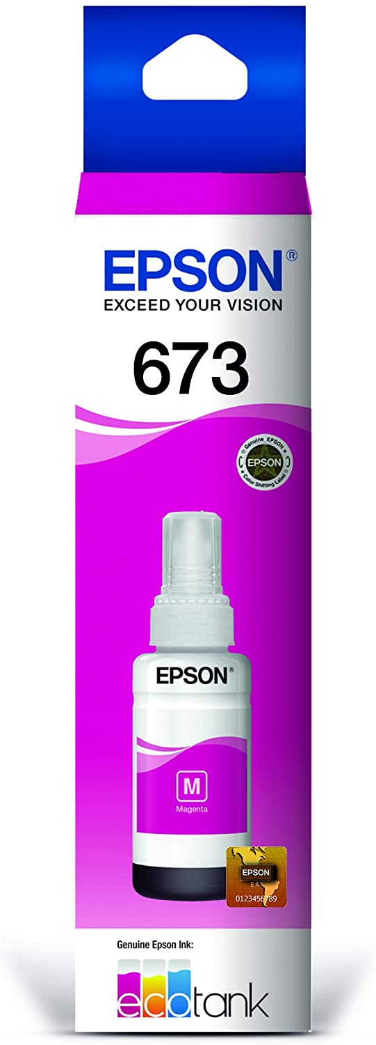 TINTA EPSON  MAGENTA P/MULTIFUNCIONAL L800-70ML / T673320-AL