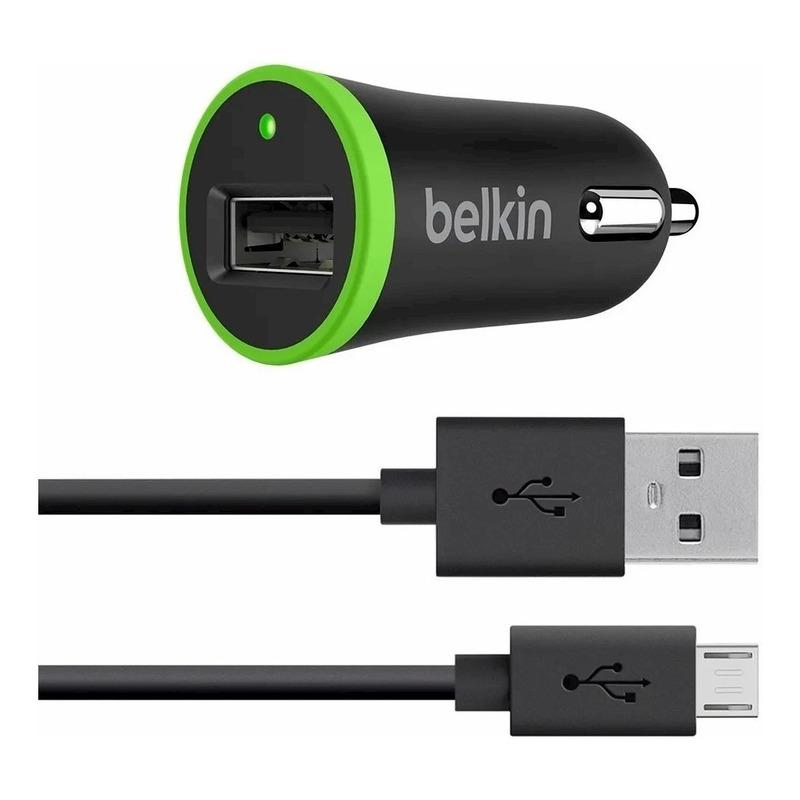 Micro Cargador Belkin De Auto5v24a W/4'/ F8j121bt04-blk