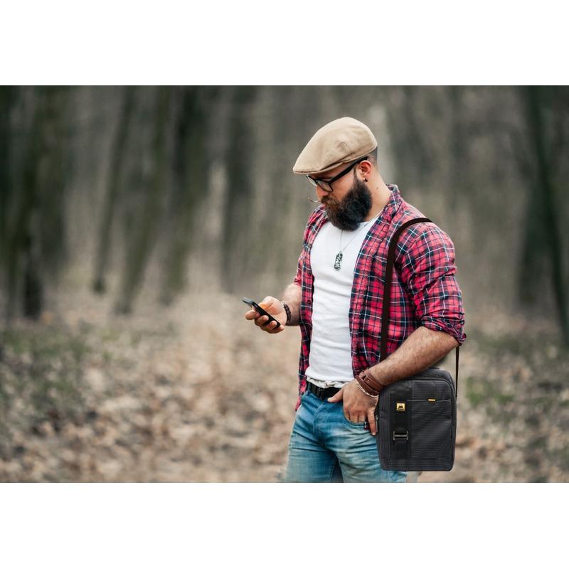 Skypeak Maletin Vertical 10,2puLG, Int. Burbuja Protectora/DOTMV-110GR