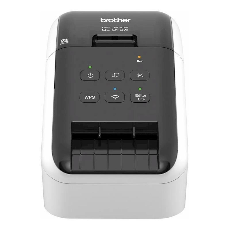 Etiquetadora Brother-profesional  2 Colores negro y rojo/Ql810w