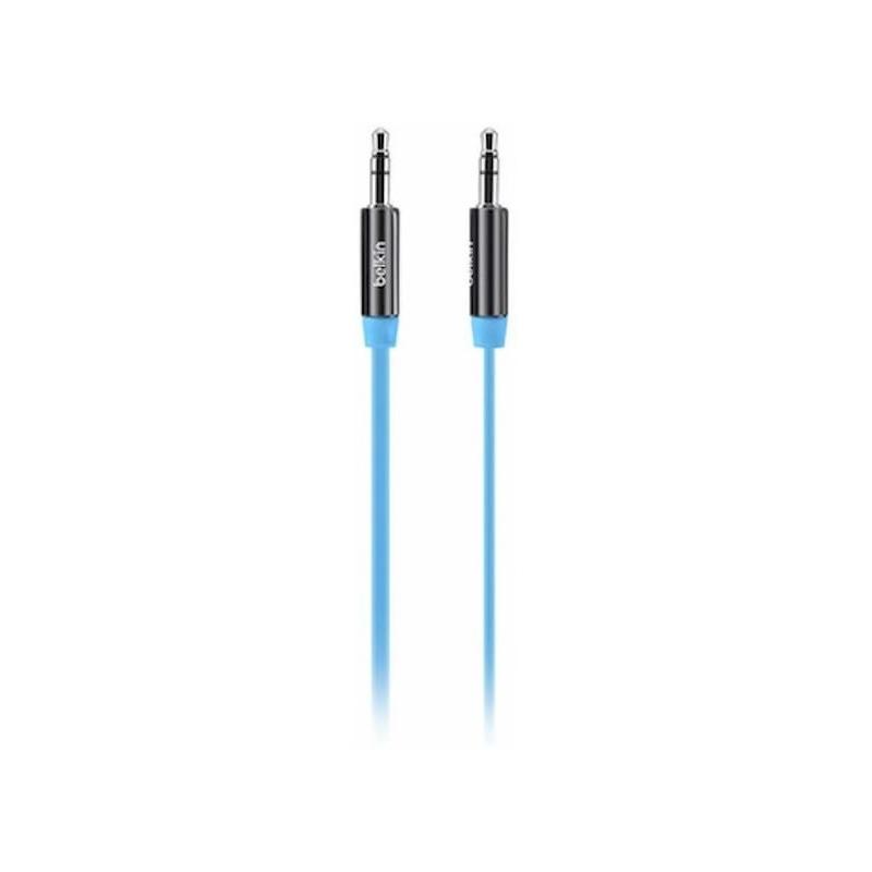 Belkin Cable Auxiliar / Audio 3.5 Mm Azul Av10127tt03-blu