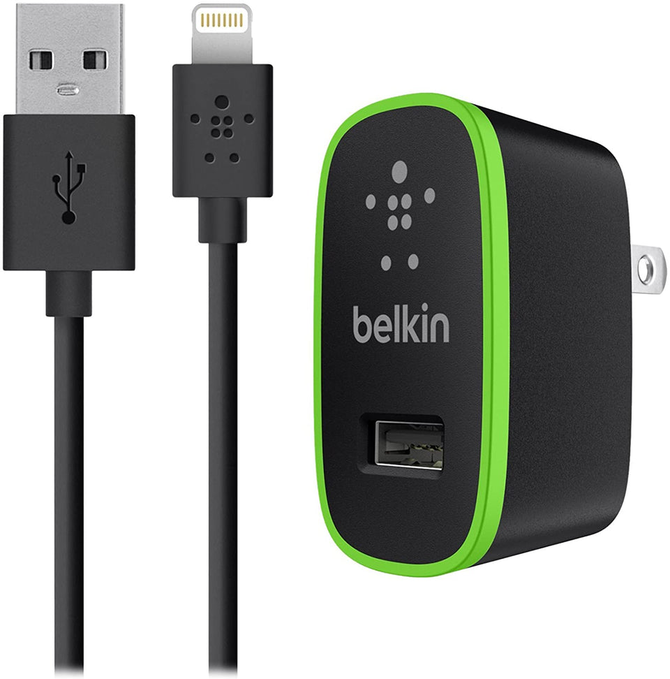 Cable De Carga Belkin Lightning a USB Negro / F8j052tt04-Blk