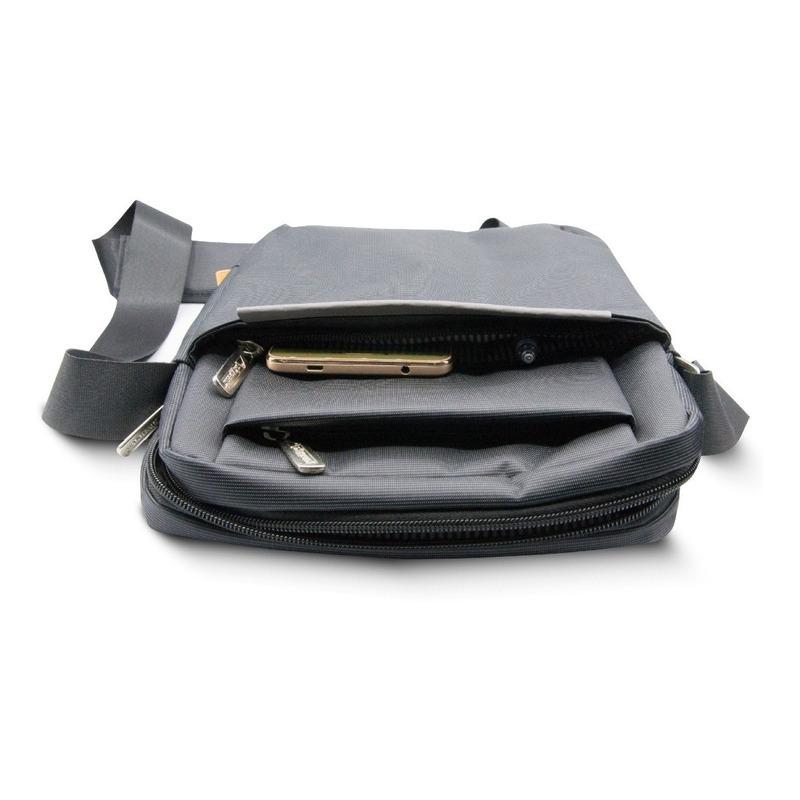Bolso Maletín Skypeak de hombro cruzado universal para Tablet de 10” de uso diario y de viaje. CORMV-110BK