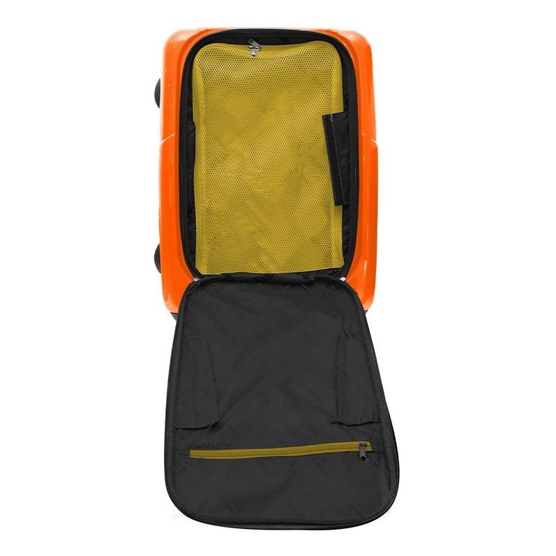 Maleta Skypeak Pearl Orange Candado Tsa 24 Pulgadas Rigida
