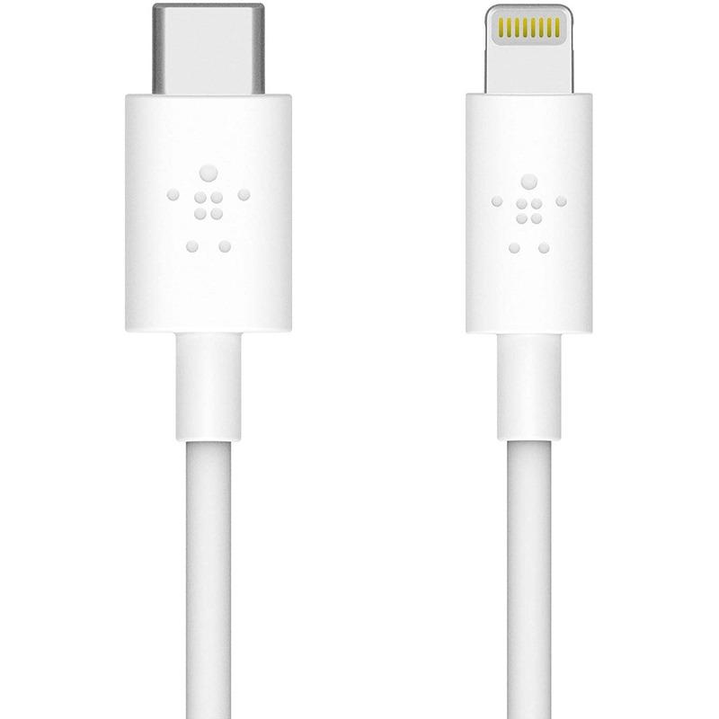 Belkin Cable Usb-c Con Conector Lightning Blanco F8j239bt04