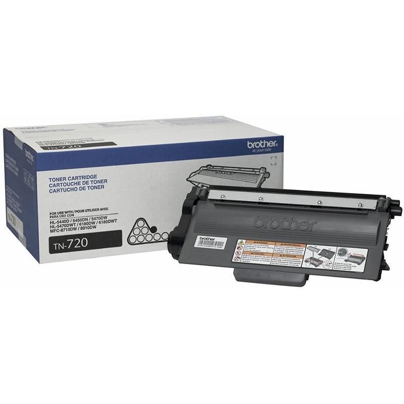 Toner Brother Negro P/hl5450dn/hl5470dw/hl6180dw/ Tn720