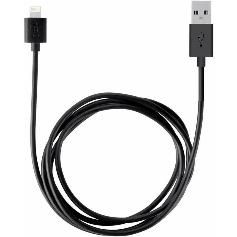Cable Belkin Lightning Para iPhone/iPad Negro F8j023bt04-blk