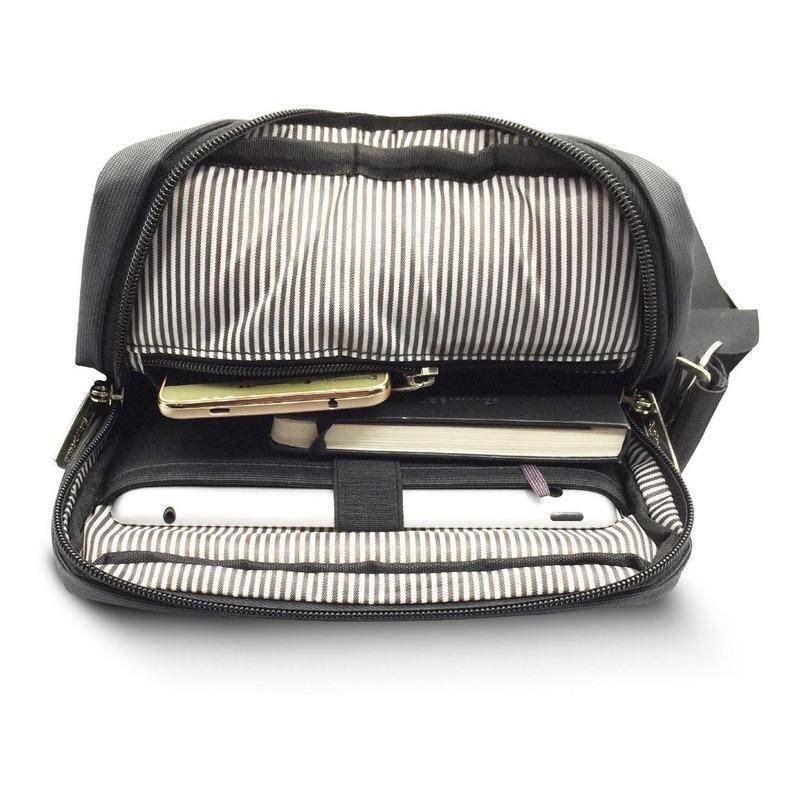 Bolso Maletín Skypeak de hombro cruzado universal para Tablet de 10” de uso diario y de viaje. CORMV-110BK