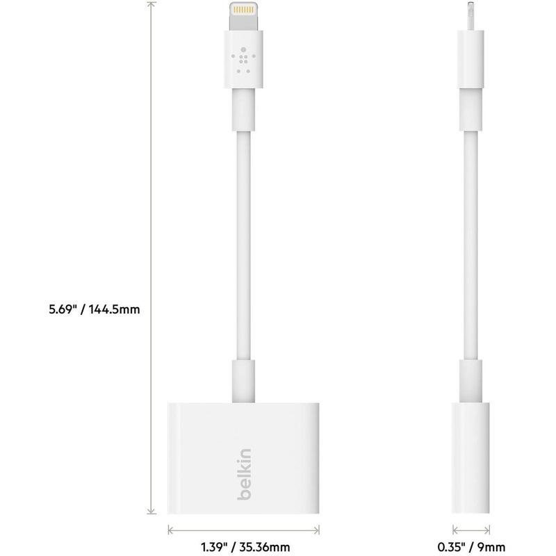Belkin Adaptador De Carga Lightning Blanco F8j198btwht