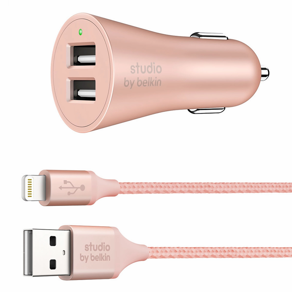 Cargador Belkin De Auto Lightning A Usb Studio/F8j228-05-C00