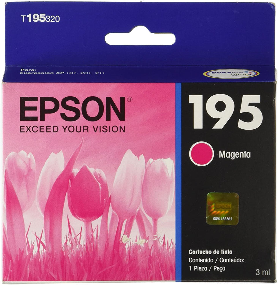 CARTUCHO DE TINTA EPSON MAGENTA P/MULTIFUNCIONAL /T195320-AL