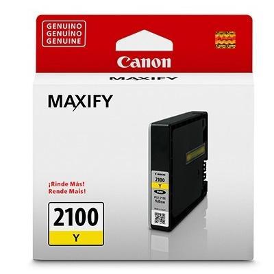 Tinta Canon PGI-2100 Color Amarillo 9.6 ml original  / 9318B001AA