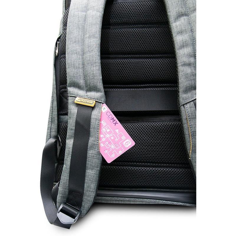 Mochila backpack Skypeak de 15,6" tamaño Grande, incluye funda anti lluvia BLADEX-115GR