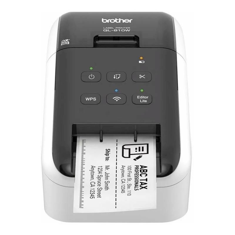 Etiquetadora Brother-profesional  2 Colores negro y rojo/Ql810w