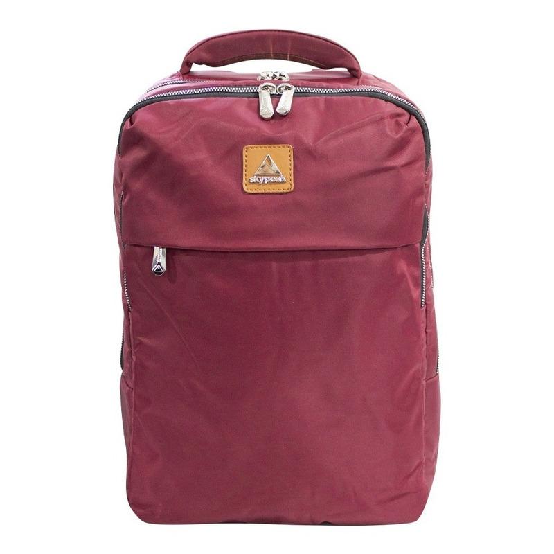 Mochila backpack Skypeak roja para mujer,dama, de 15,6" tamaño Grande. CTA-115PO