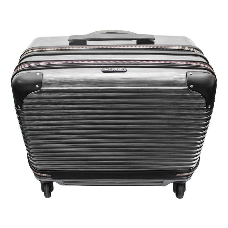 Maleta Skypeak Rígida Plata 20 Pulgadas Bussines Travel Pro