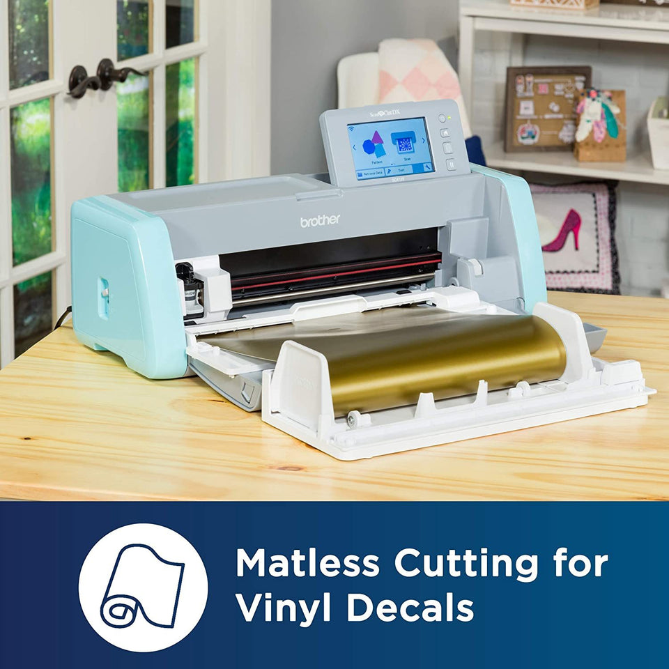 Alimentador de rollo 12"x70" CADXRF1 Brother ScanNCut DX para vinil adhesivo, para tamaños grandes.