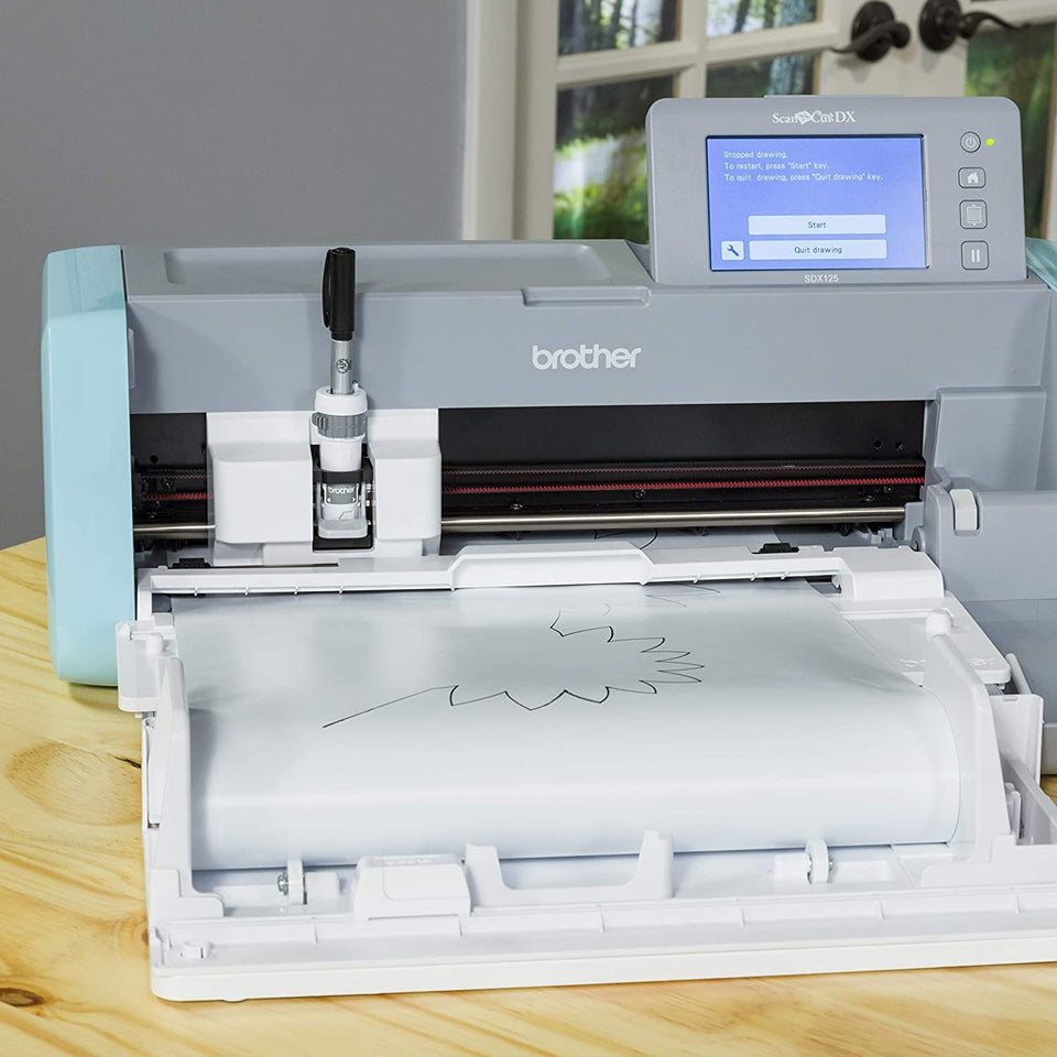 Alimentador de rollo 12"x70" CADXRF1 Brother ScanNCut DX para vinil adhesivo, para tamaños grandes.