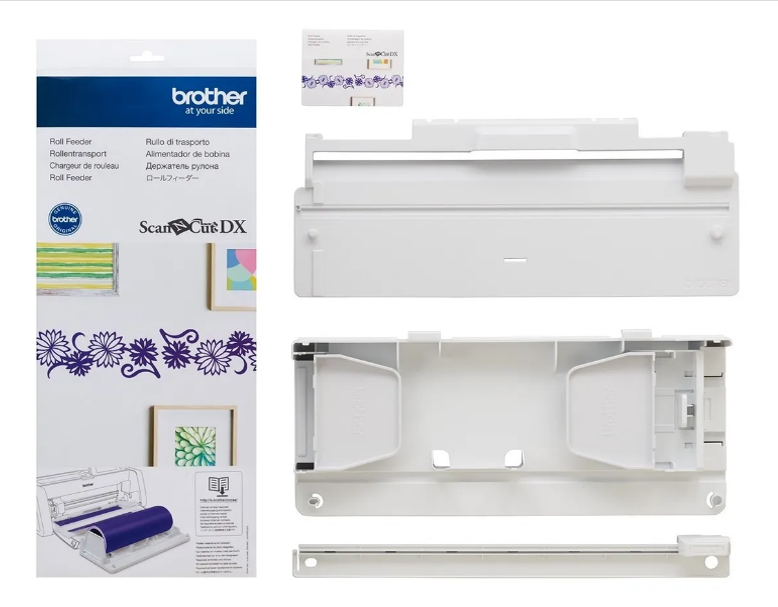 Alimentador de rollo 12"x70" CADXRF1 Brother ScanNCut DX para vinil adhesivo, para tamaños grandes.