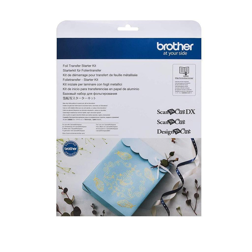 Kit de inicio para transferencias en papel de aluminio CAFTKIT1 Brother, compatible con ScanNCut DX