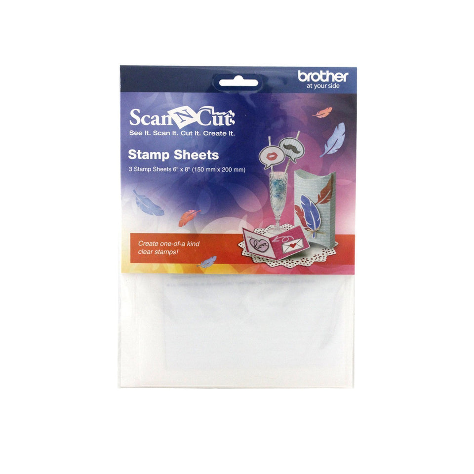 Hojas de Sellos CASTPS1 Brother, sellos personalizados, compatible con ScanNCut SDX