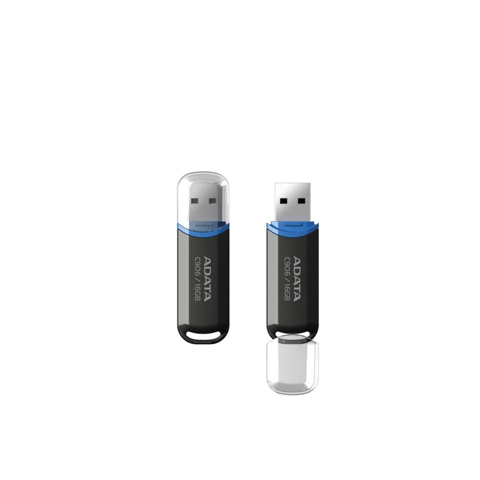 Memoria USB Adata C906, 16GB, USB 2.0, Negro