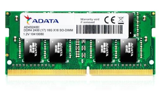 Memoria RAM Adata DDR4, 2400MHz, 16GB, CL17, SO-DIMM