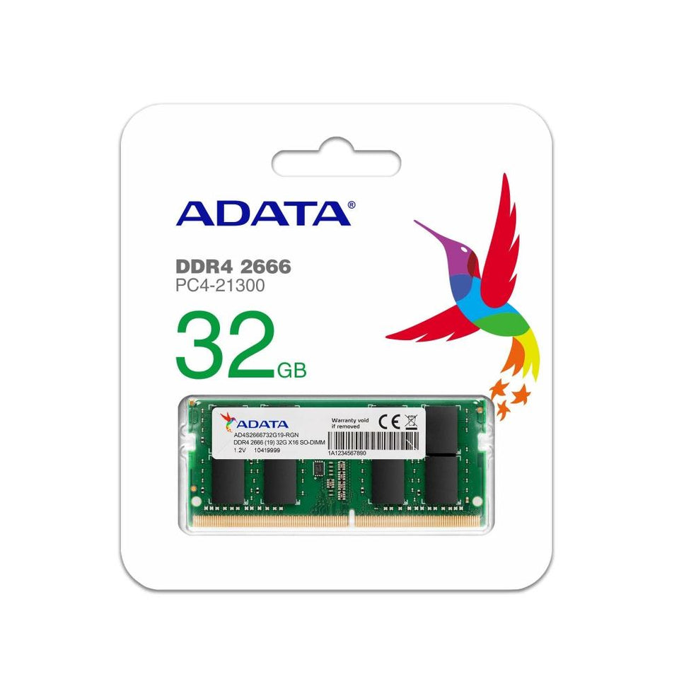 Memoria RAM Adata AD4S2666716G19-SGN DDR4, 2666MHz, 16GB, CL19, SO-DIMM