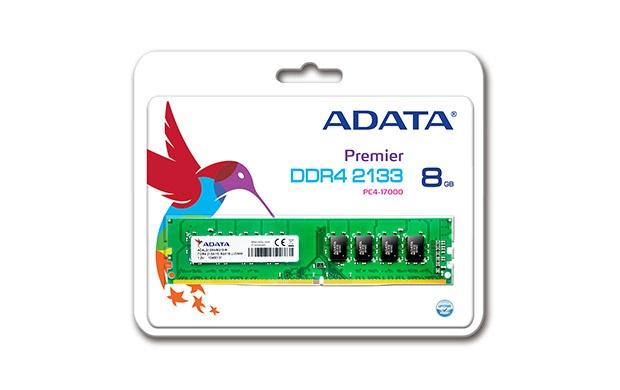 Memoria RAM Adata DDR4, 2133MHz, 8GB