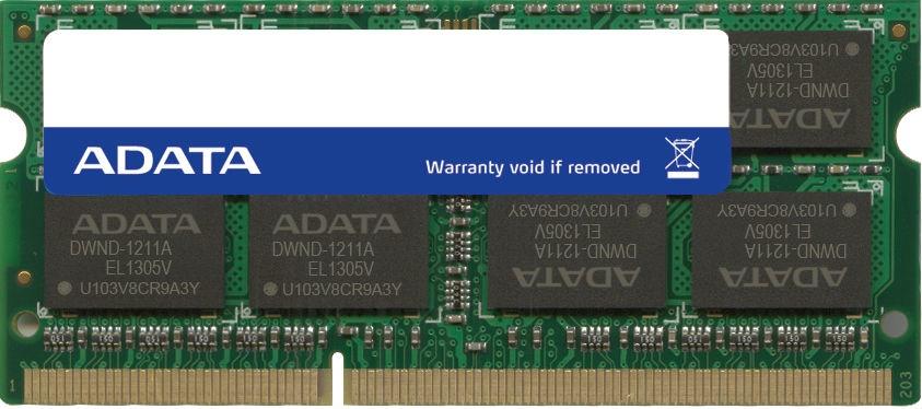 Memoria RAM Adata LoVo DDR3L, 1600MHz, 4GB, CL11, 1.35V, SO-DIMM