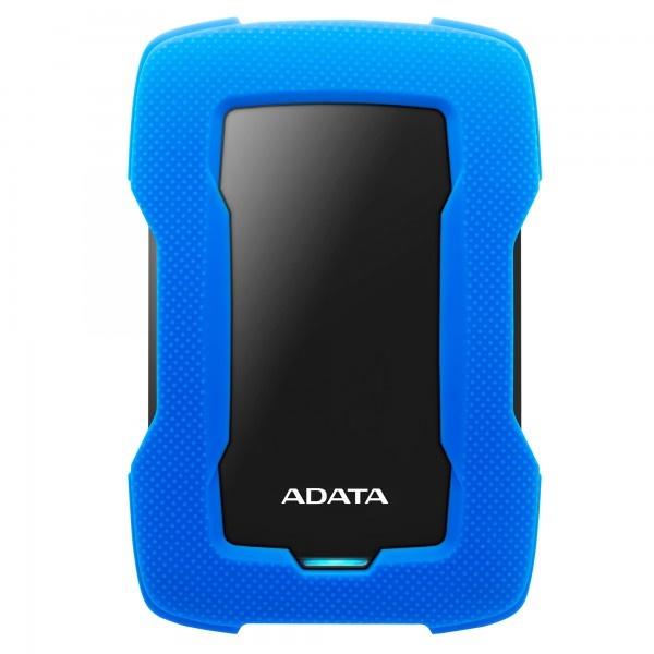 Disco Duro Externo Adata HD330 2.5", 4TB, USB 3.1, Azul, A Prueba de Golpes - para Mac/PC