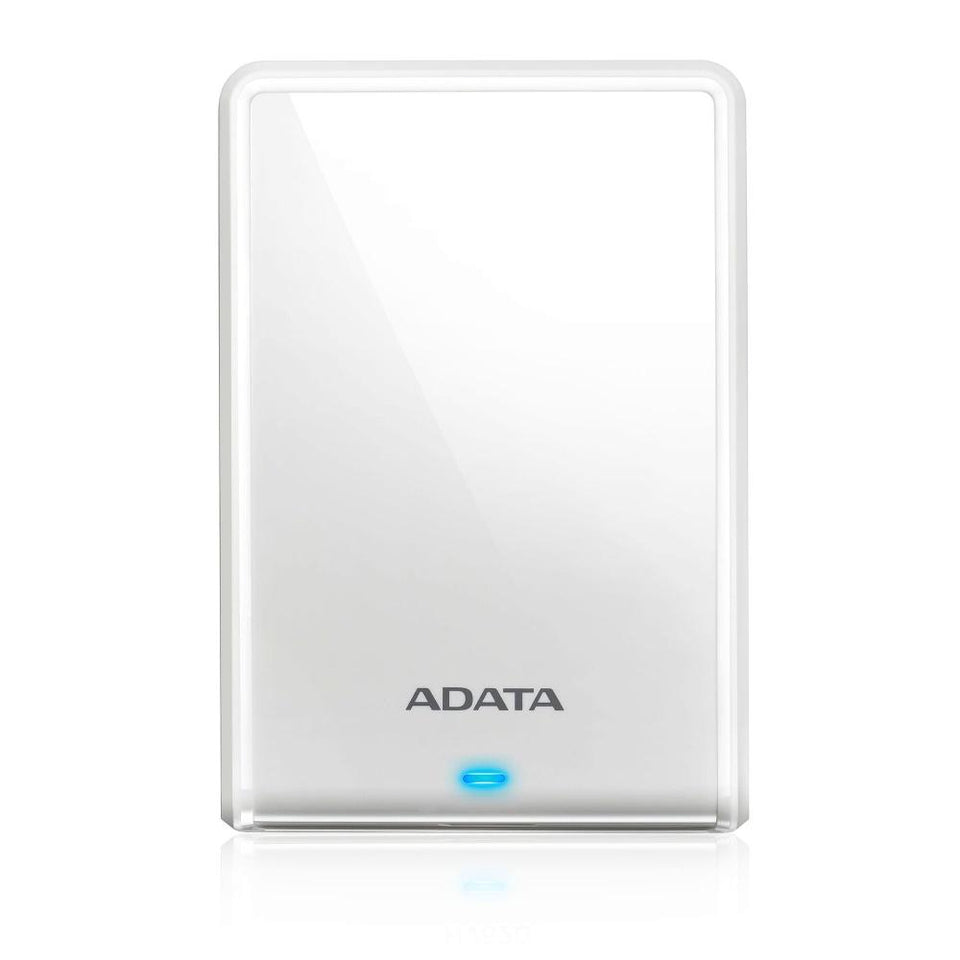 Disco Duro Externo Adata HV620S 2.5", 1TB, USB C 3.0, Blanco - para Mac/PC
