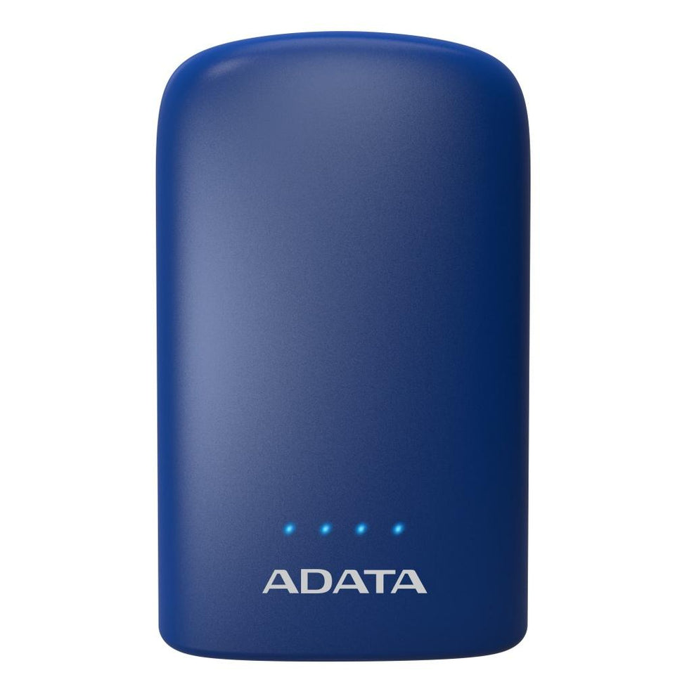 Cargador Portátil Adata Power Bank P10050V, 10.050mAh, Azul Oscuro