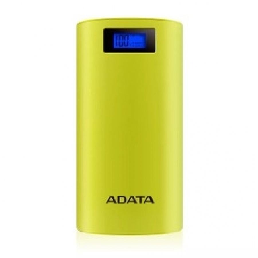 Cargador Portátil Adata Power BANK P20000D, 20000mAh, Amarillo
