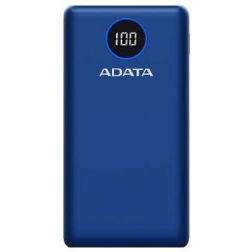 Cargador Portátil Adata P20000QCD, 20.000mAh, Azul