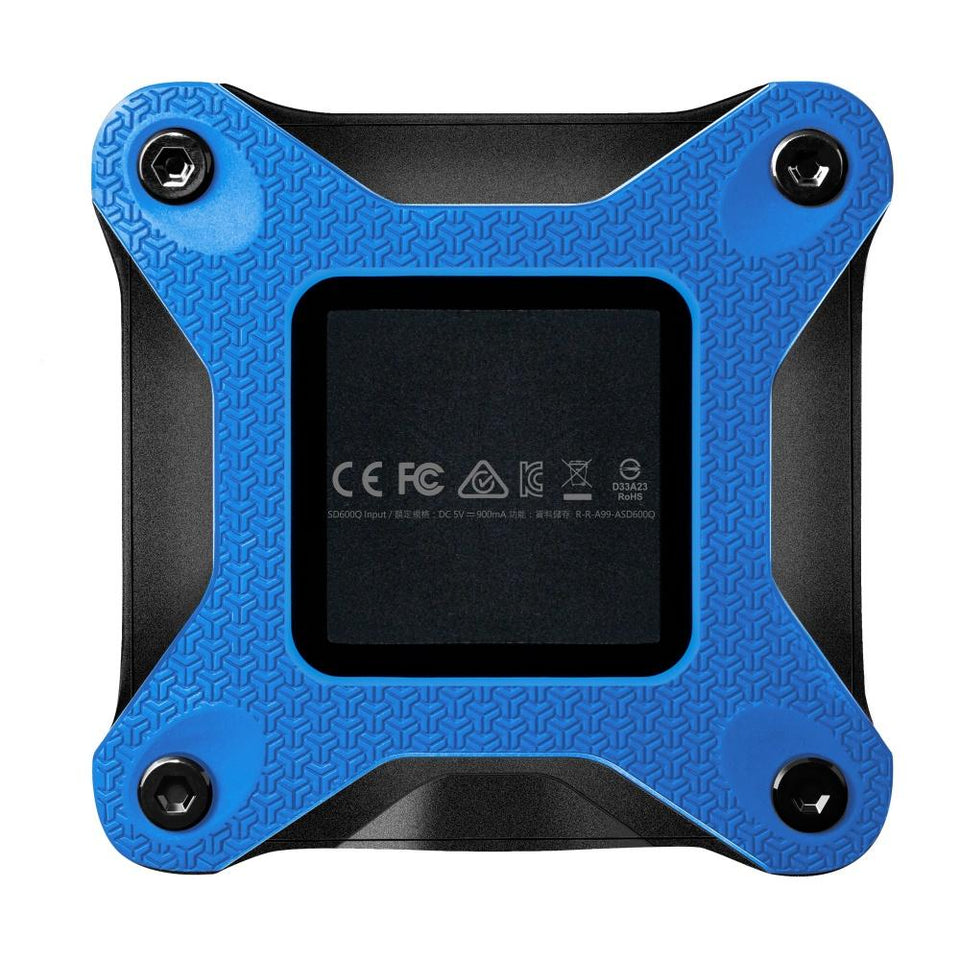 SSD Externo Adata SD600Q, 240GB, USB, Azul, A Prueba de Golpes