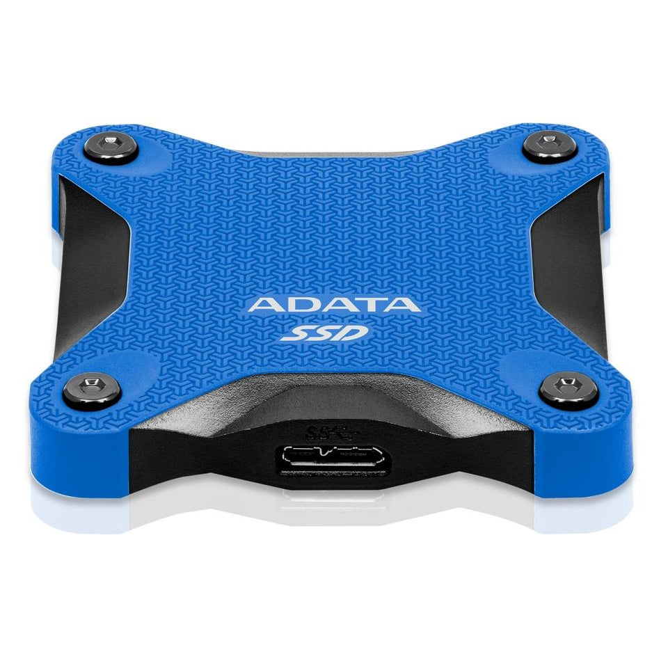 SSD Externo Adata SD600Q, 480GB, USB B, Azul, A Prueba de Golpes