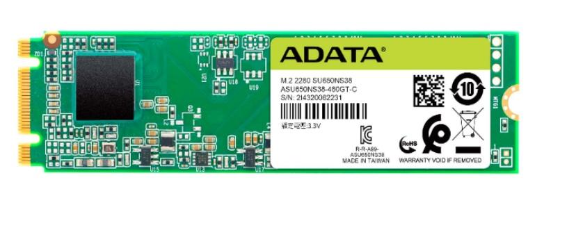 SSD Adata Ultimate SU650 3D TLC, 480GB, SATA III, M.2